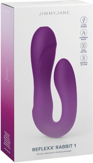 Jimmyjane Δονητής Rabbit με Απομακρυσμένο Έλεγχο 16.9cm Μωβ