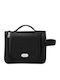Toiletry Bag in Black color 25cm