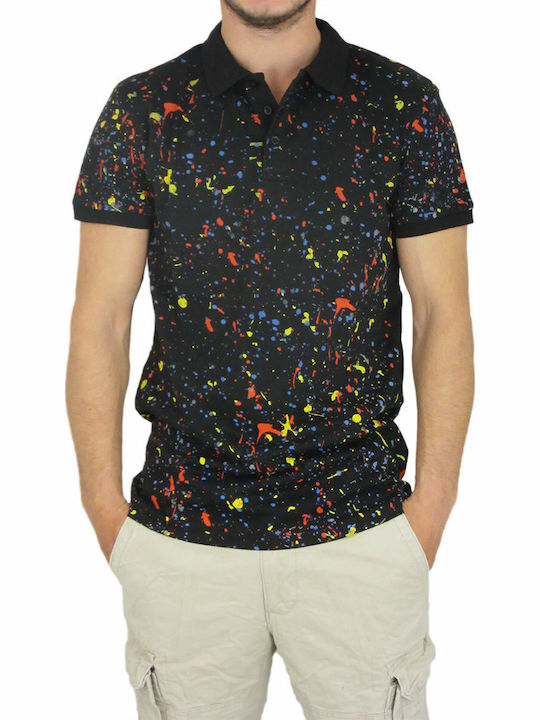 Young & Rich Polo Blouse Black