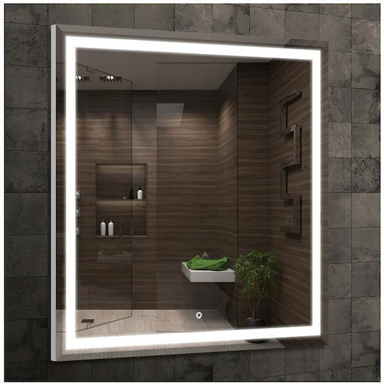 Τετράγωνος Led 80x80cm