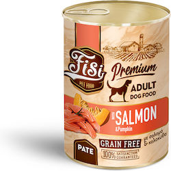 Fisi Dog Adult Grain Free Salmon Pumpkin Pate 400g