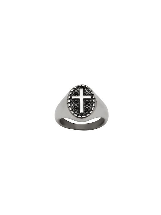 Tribute Women's Ring from Steel