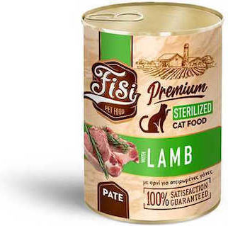 Fisi Cat Sterilized Lamb Pate 400g