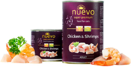 Nuevo Υγρή Τροφή για Ενήλικες Γάτες σε Κονσέρβα 400gr
