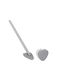 Plastic Toilet Brush Gray