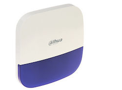 Dahua Wireless RF Alarm Siren Battery Outdoor 110dB 12V with Blue Light