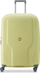 Delsey Large Expandable Suitcase 76cm Clavel Yellow Series