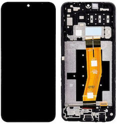 Екран с Рамка за Samsung Galaxy A14 4G/SM-A145R (Черен)