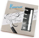 Kaweco Calligraphy Set Classic White 4 Nib Sizes In Metal Box 4250278603762