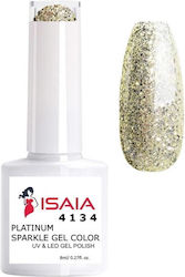 Isaia Ημιμόνιμο Βερνίκι Gold 4134 8ml