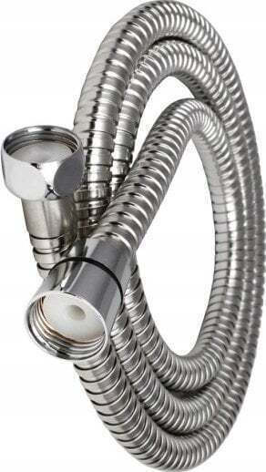 Hydroland Duschschlauch Spirale Kunststoff 120cm Silber