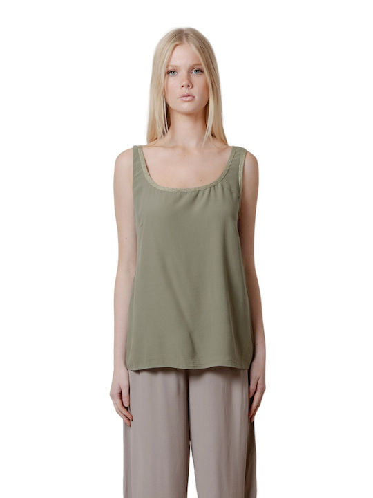 Aggel Women's Blouse Khaki