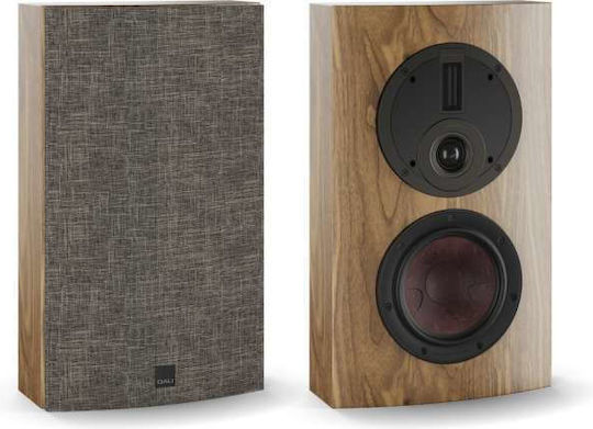 Dali Rubikore On-Wall Ηχείο Hi-Fi Τοίχου 150W 2.5 Δρόμων Π27.8xΒ14.2xΥ46.5εκ. Natural Walnut Veneer