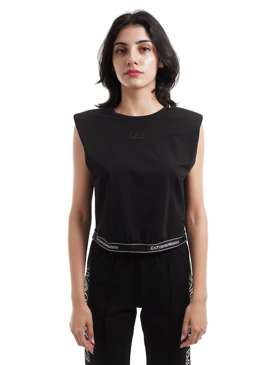 Emporio Armani Femeie Sport Tricou Negru