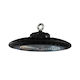 VK Lighting Φωτιστικό Καμπάνα Θερμό Λευκό 25lm με Ενσωματωμένο LED Μαύρο Ø33xΥ15.3cm
