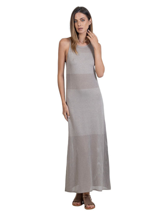 Aggel Maxi Dress Gray