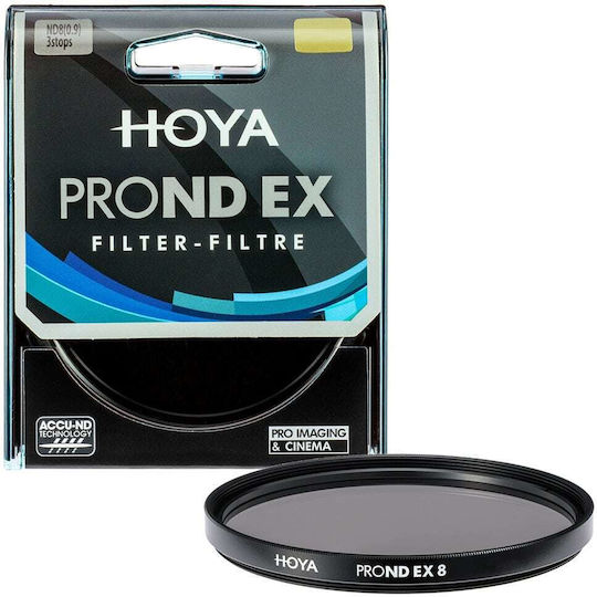 Hoya Prond Ex 8 Φίλτρo ND Διαμέτρου 49mm για Φωτογραφικούς Φακούς