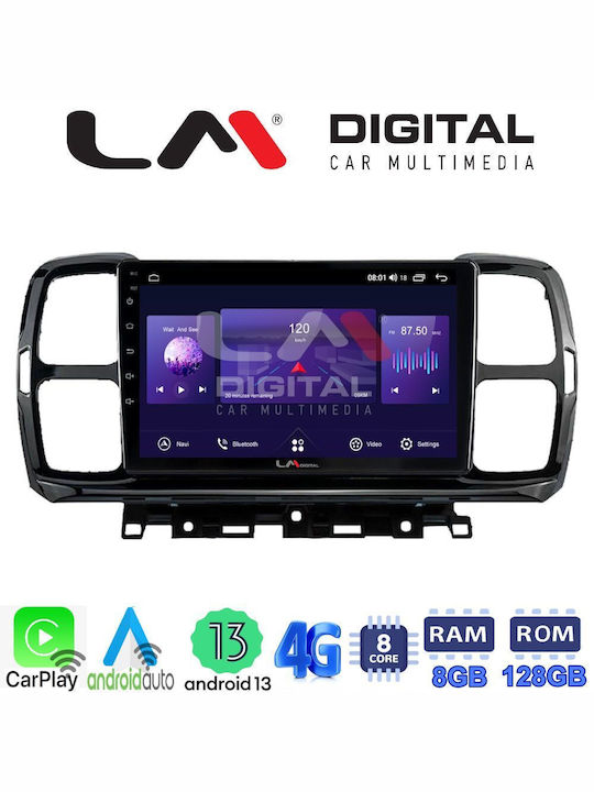 LM Digital Auto-Audiosystem für Citroen C5 Aircross 2017 > 2021 (Bluetooth/USB/WiFi/GPS/Apple-Carplay/Android-Auto)