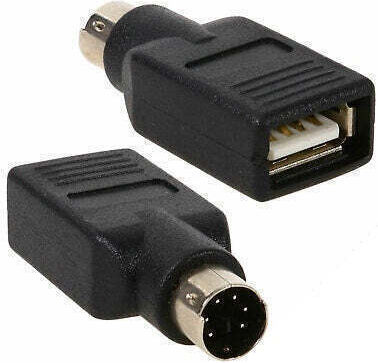 Μετατροπέας PS/2 male σε USB-A female 1τμχ