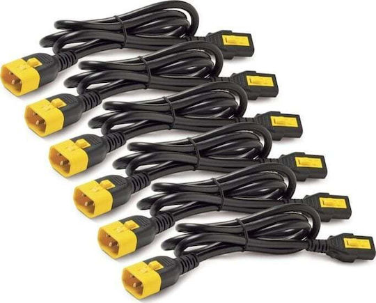 APC IEC C13 - IEC C14 Cable 1.2m Μπλε AP8704S-WWX590