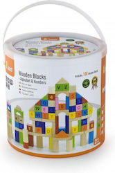 Viga Toys Cuburi Educative De Construit Pentru 2+ Ani 100 Bucăți