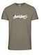 Jack & Jones Ανδρικό T-shirt Κοντομάνικο Silver Sage