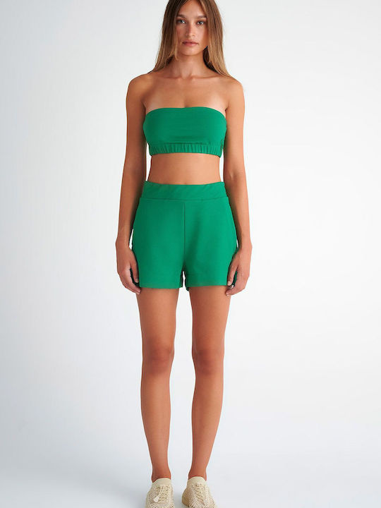 SugarFree Women's Sporty Shorts green