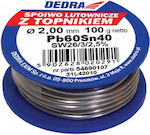 Dedra Soldering Wire 2mm 100pcs 31L42010