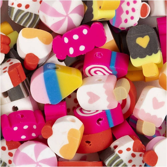 Mix de mărgele colorate Creativ Company 69608, 200 buc. E 69608