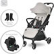 Lorelli Loret Adjustable 2 in 1 Baby Stroller Suitable for Newborn Gray 8.2kg
