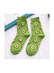 Bunte Avocado-Muster-Socken 35-40