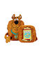 Loungefly Scooby-doo Παιδική Τσάντα Ώμου Καφέ