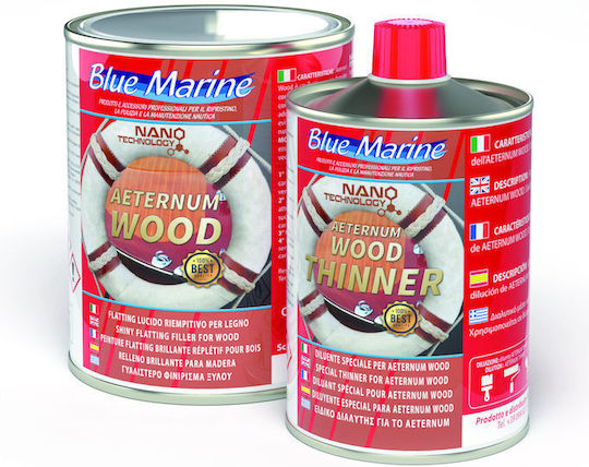 Blue Marine Impregnation Varnish Solvent Based Teak Gloss 400ml