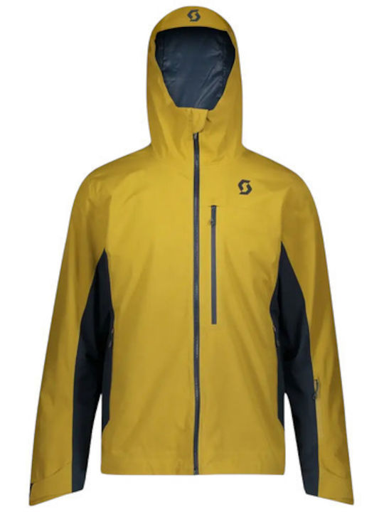 Scott Ultimate SCT-0645XL Ανδρικό Μπουφάν Gore-Tex για Σκι & Snowboard Πράσινο