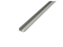 Lumines Extern Aluminiumprofil für LED-Streifen mit Transparent Abdeckung 100x1.6x0.9cm