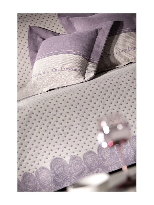 Guy Laroche Solen Armchair Throw 180x150cm Lilac