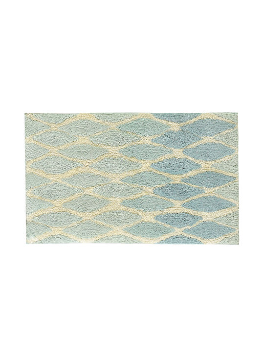 Guy Laroche Bath Mat Cotton River 1127091109014 Aqua 55x90cm