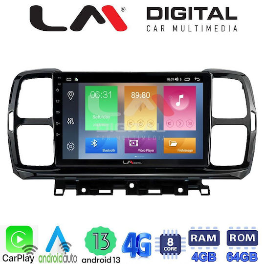 LM Digital Ηχοσύστημα Αυτοκινήτου για Citroen C5 Aircross 2017 > 2021 (Bluetooth/USB/WiFi/GPS/Apple-Carplay/Android-Auto)
