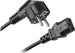 Cabletech Schuko - IEC C13 Cable 2m Μαύρο KPO2772-2