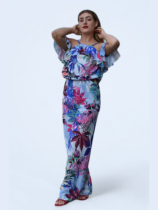 New Line Damen Einteiler Anzug Floral