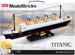 Sluban Building Blocks Titanic for 10 - 16 Years 481pcs