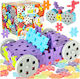 ikonka Building Blocks For 3+ Years 200 Pieces