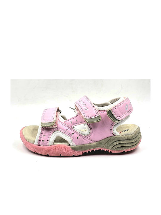 Lotto Kids' Sandals Pink / Grey / White