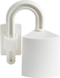 Abus Safety Gate Accessories made of Plastic in White Color 1pcs