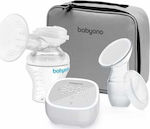 Babyono Electric Single Breast Pump Battery and Electric Transparent 180ml