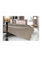 Guy Laroche Duvet Cover Cotton Satin Single 165x225 Minimal Wenge