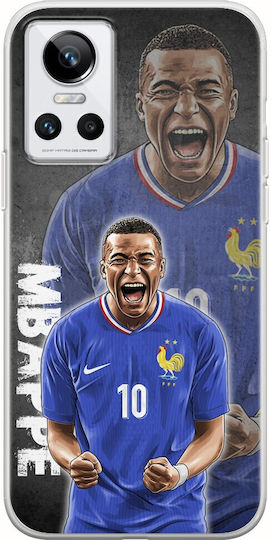 Euro 2024 Kylian Mbappe Realme Gt Neo 3 Flexible Tpu Transparent Silicone