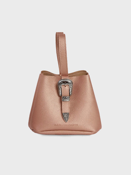 Elena Athanasiou Tiny Women's Bag Crossbody Pink Gold