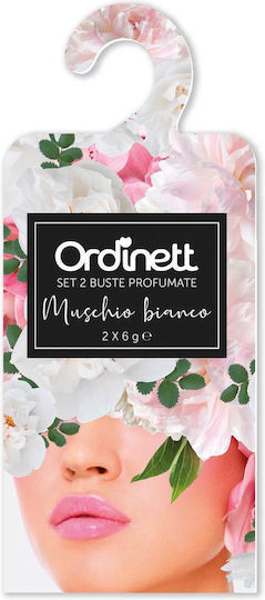 GioStyle Ароматен за гардероб с аромат White Musk 7849065 2бр
