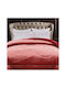 Sunshine Duvet Cover Single 160x240cm Pink Squirrel